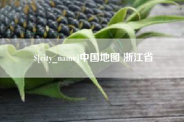 永兴中国地图 浙江省