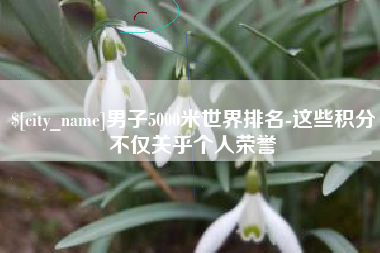 永兴男子5000米世界排名-这些积分不仅关乎个人荣誉