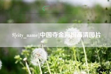 永兴中国夺金海报高清图片