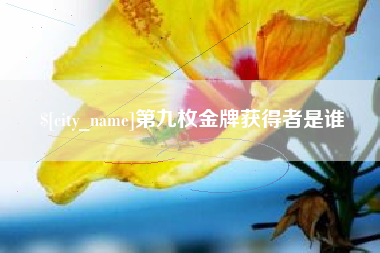 永兴第九枚金牌获得者是谁