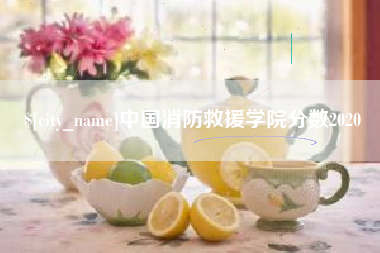 永兴中国消防救援学院分数2020