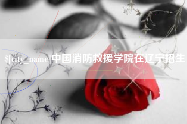 永兴中国消防救援学院在辽宁招生