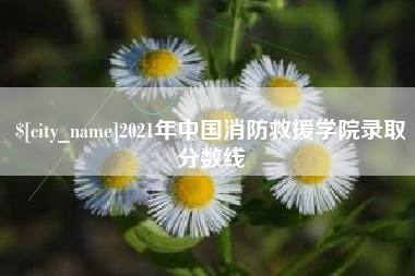 永兴2021年中国消防救援学院录取分数线