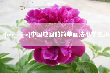 永兴中国地图的简单画法小学生版