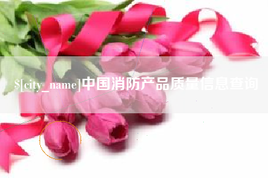 永兴中国消防产品质量信息查询
