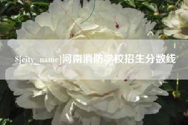 永兴河南消防学校招生分数线