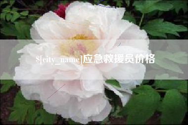 永兴应急救援员价格