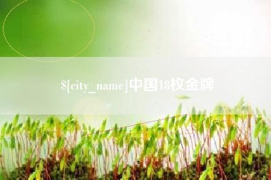 永兴中国18枚金牌