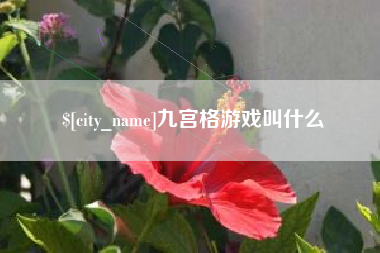 永兴九宫格游戏叫什么