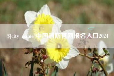 永兴中国消防官网报名入口2024