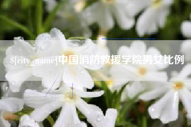 永兴中国消防救援学院男女比例