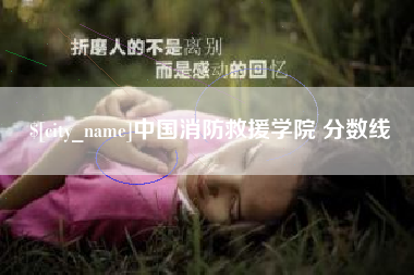 永兴中国消防救援学院 分数线