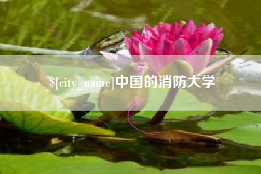 永兴中国的消防大学
