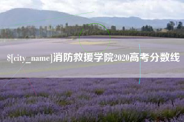 永兴消防救援学院2020高考分数线